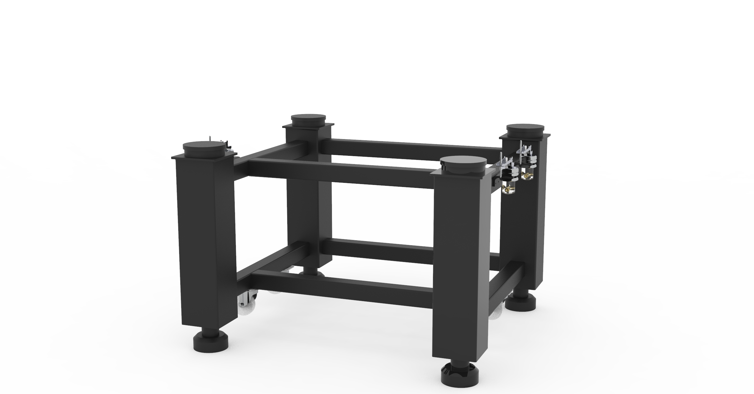 Air-floating automatic balance anti-vibration table