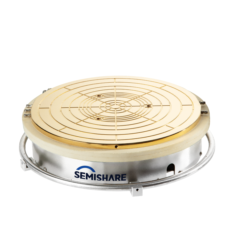 High and low temperature high voltage chuck