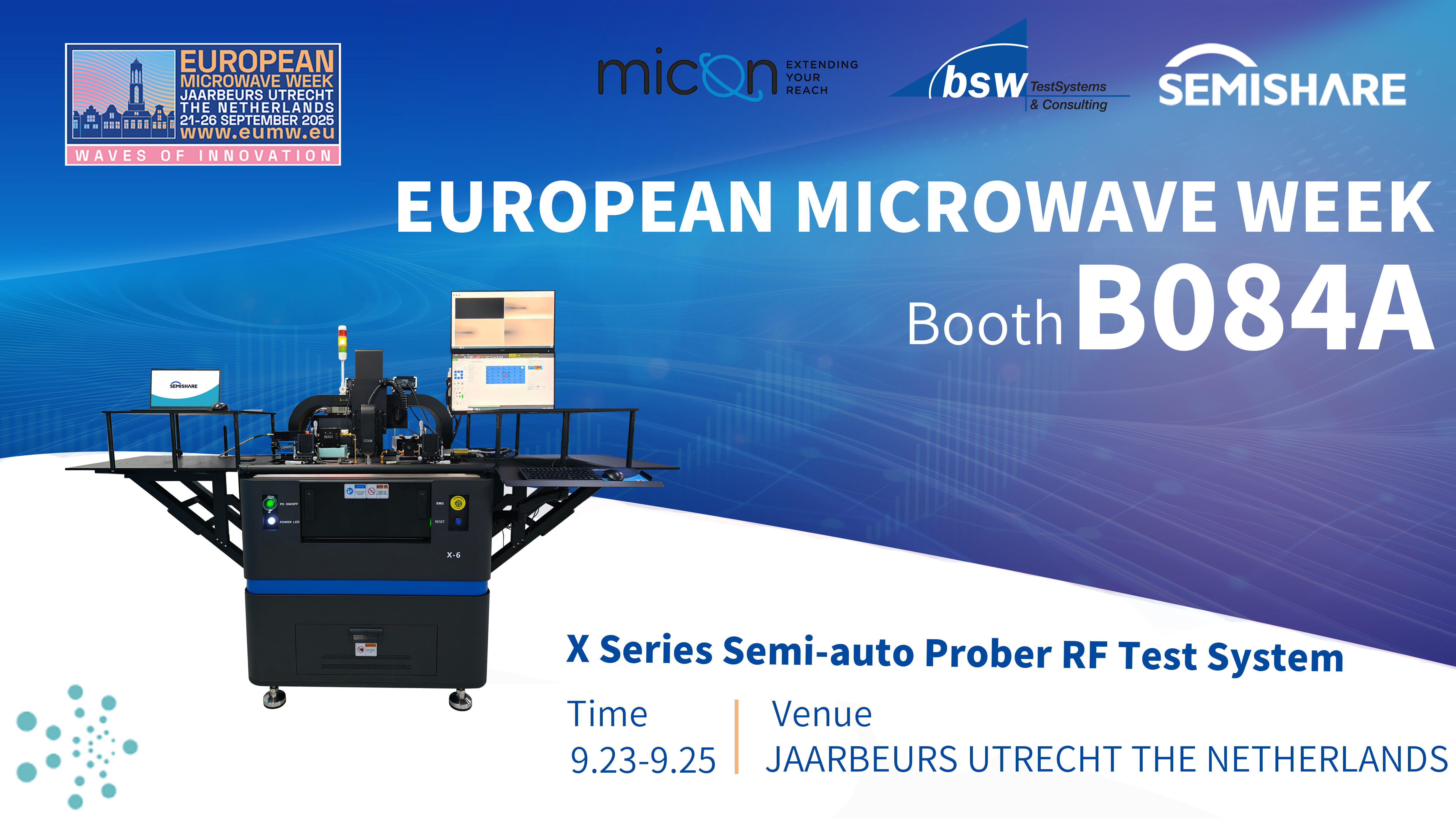 Welcome to join us at EuMW 2025 Netherlands
